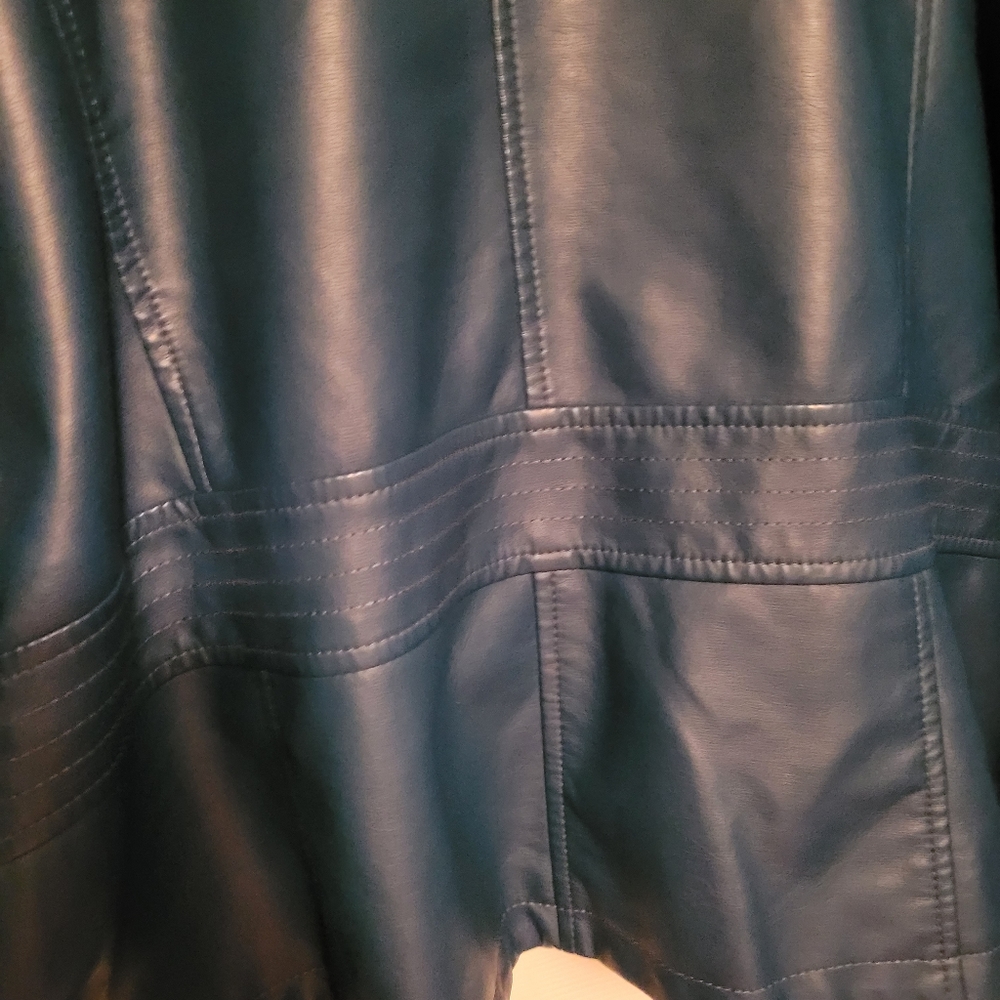 Blue Motorcycle Jacket - Picture 4 of 7